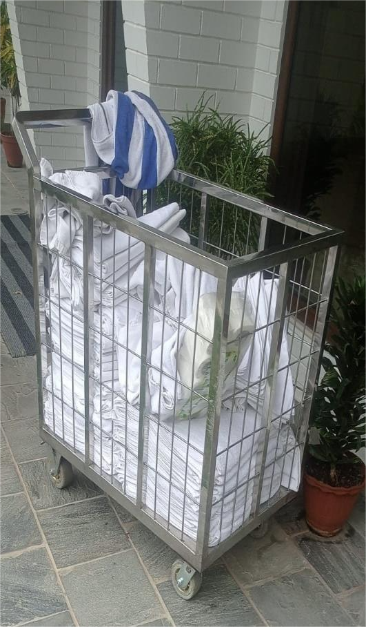 S.S Steel Trolley
