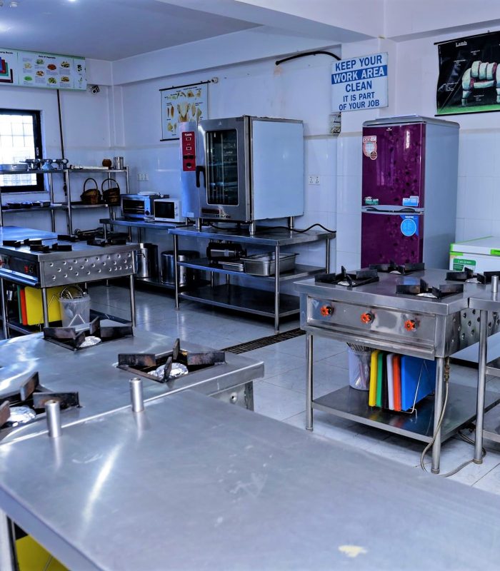 commercial kitchen setup